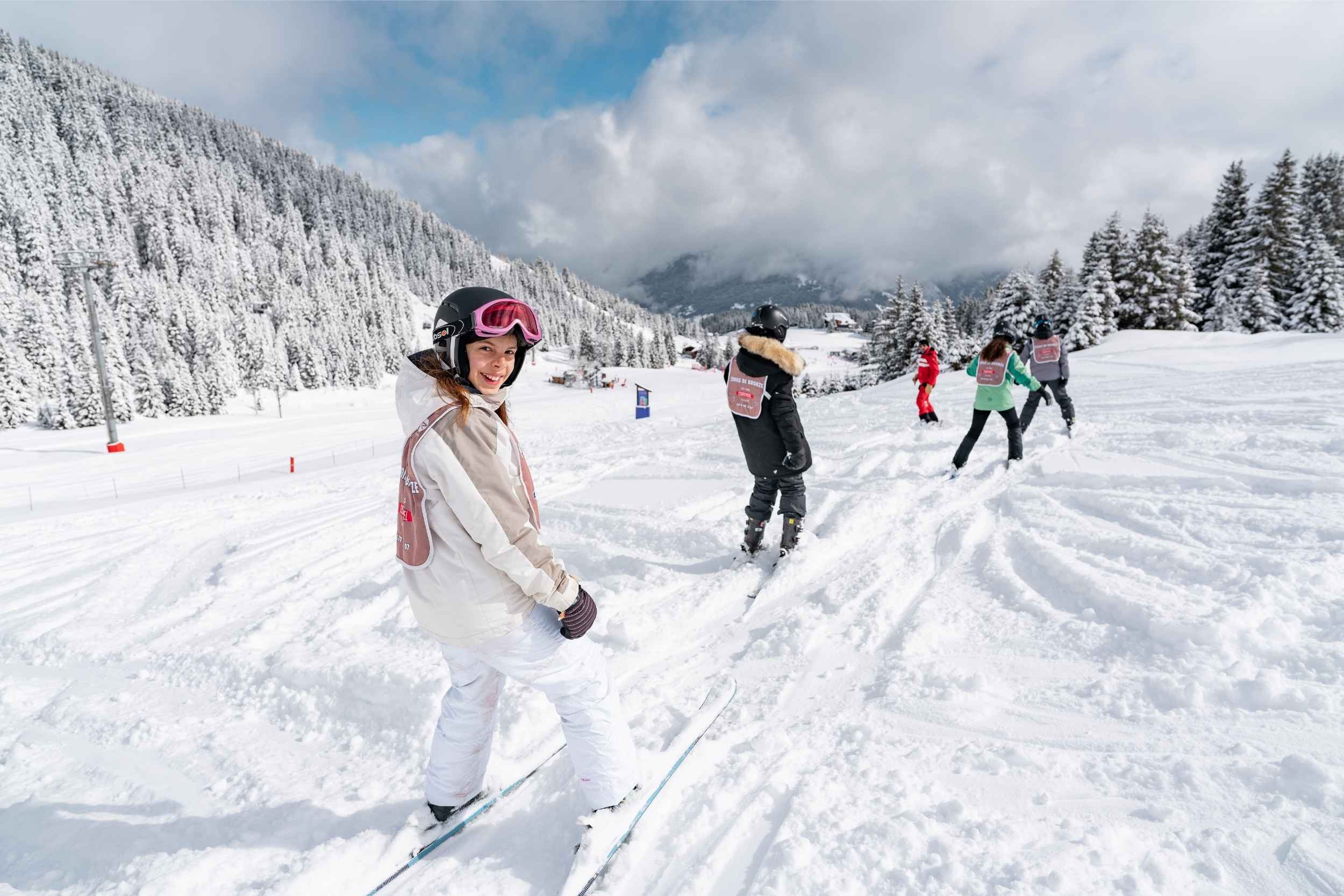 Ados ski hiver