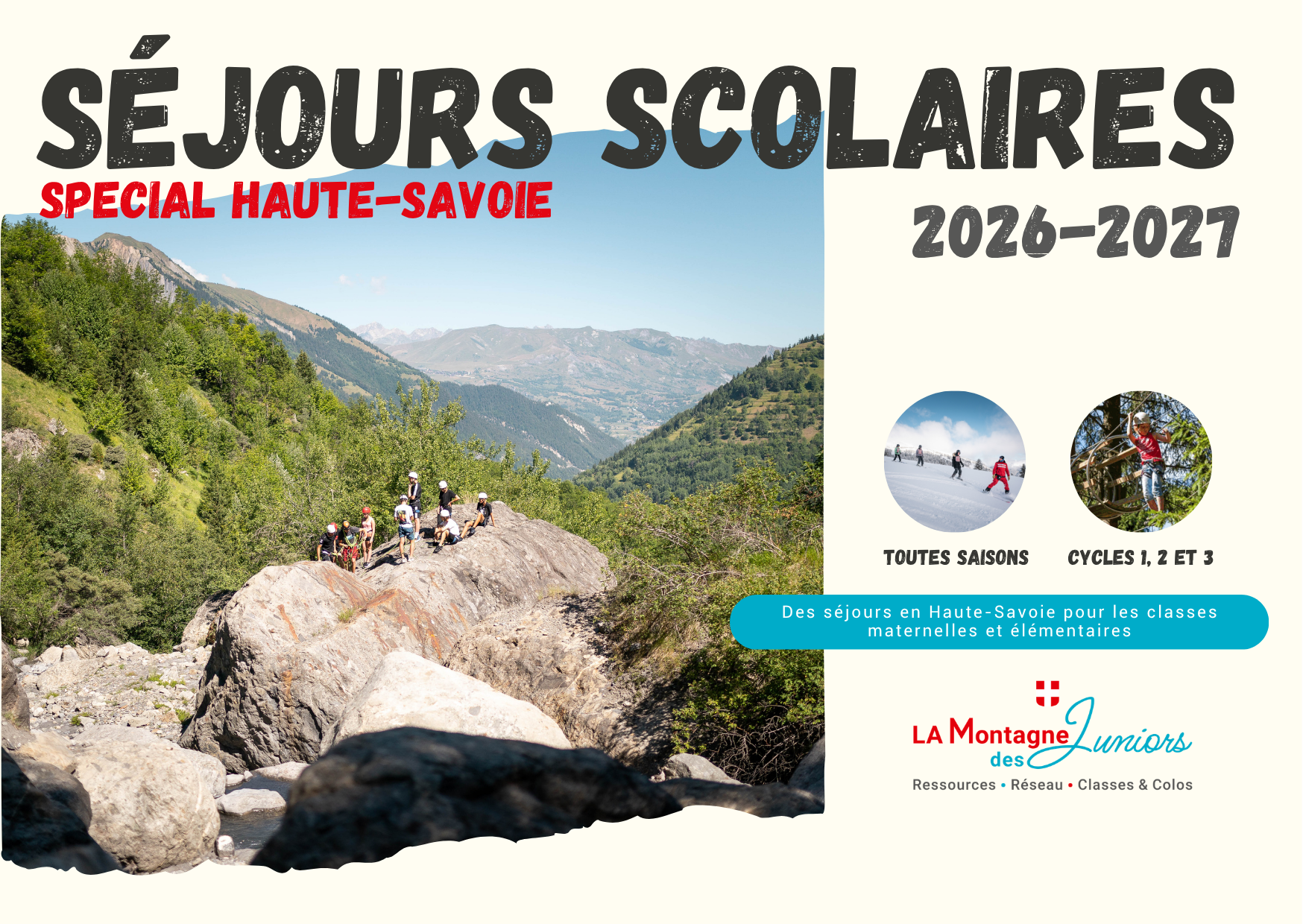 Visuel Brochure Scolaire LAMDJ 2026/2027 - Haute-Savoie