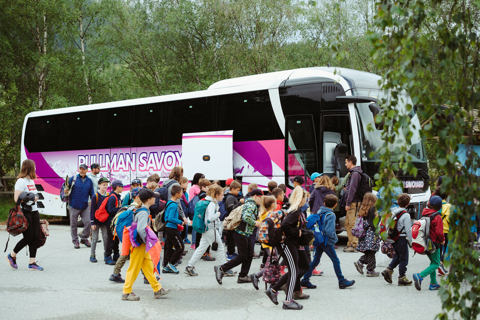 Transport séjour scolaire Savoie Mont Blanc Juniors