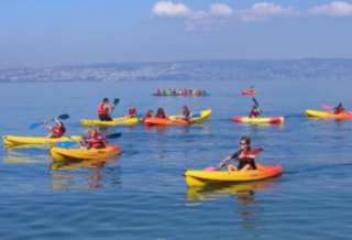 côté lac Evian