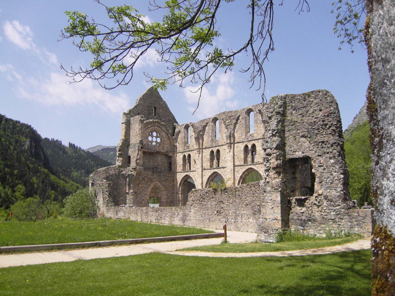 Abbaye d'Aulps - patrimoine Haute-Savoie