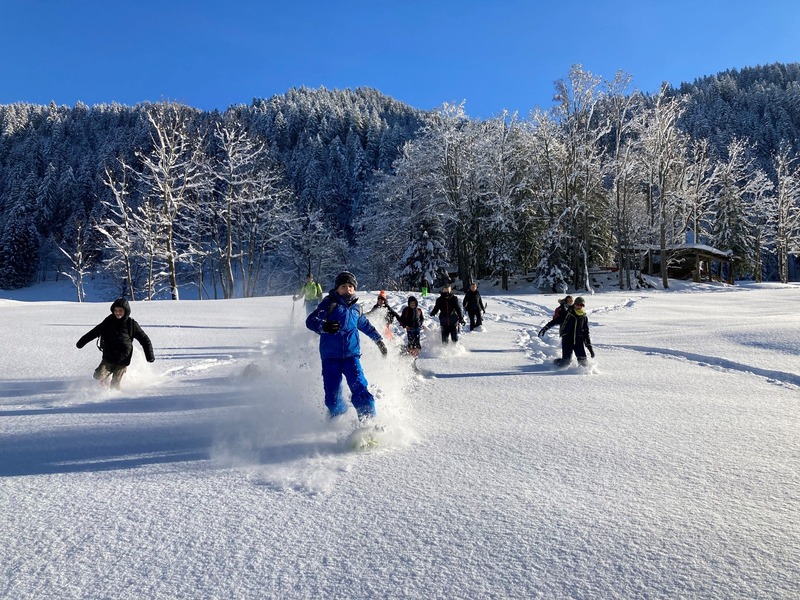Eco-juniors raquettes neige 