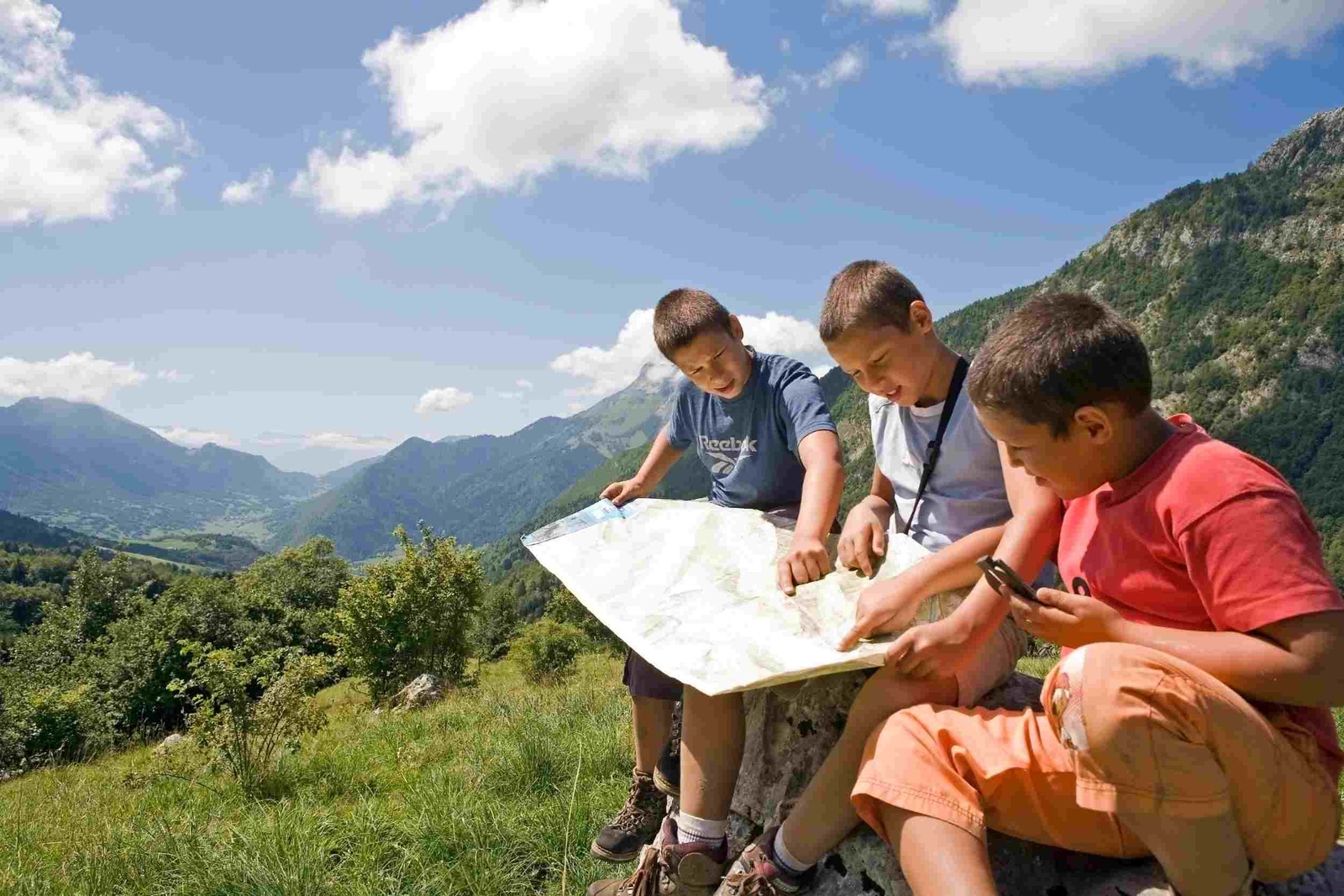 Lecture de paysage dans les Bauges - Savoie