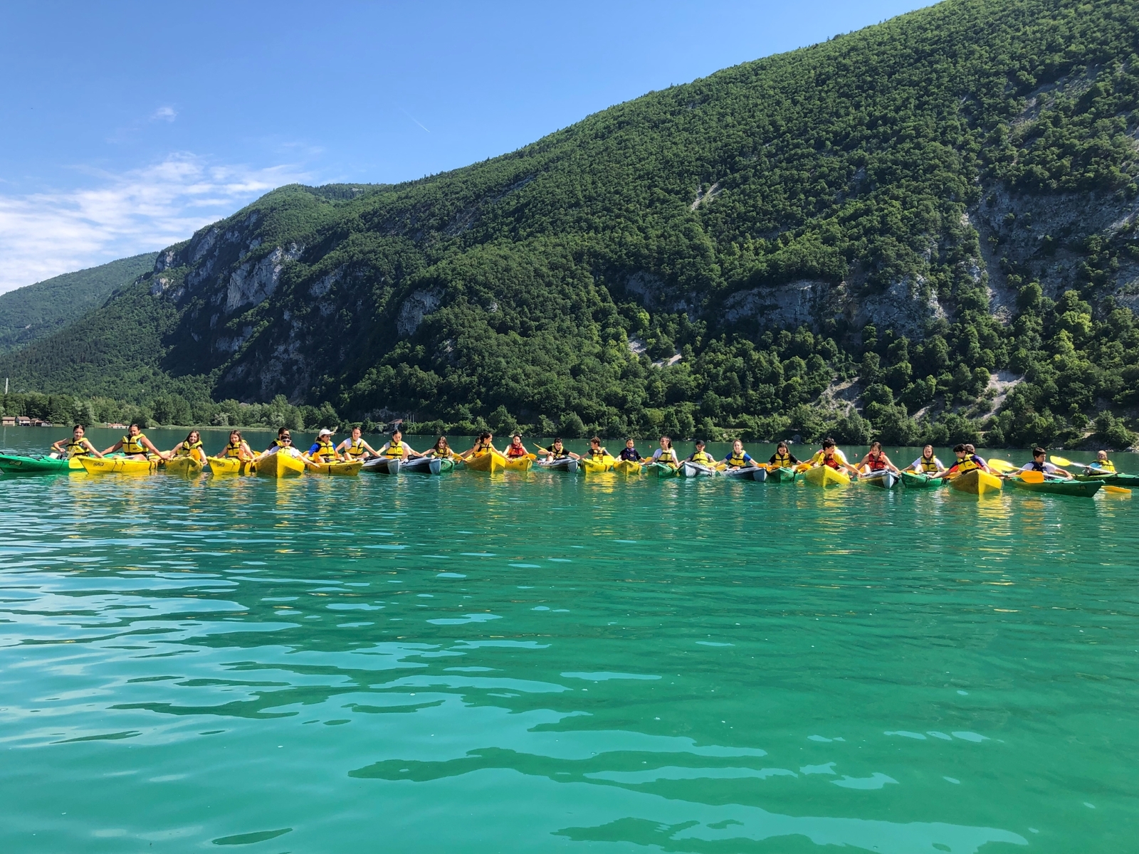 Kayak sur lac - Vertes sensations