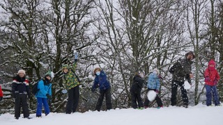 Lancé de boule de neige Chartreuse Eco-juniors