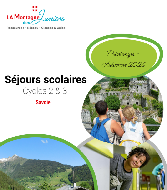 Séjours scolaires Savoie 2026