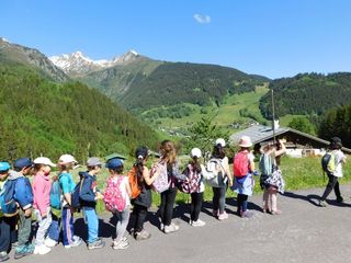 classe verte beaufortain randonnée enfants