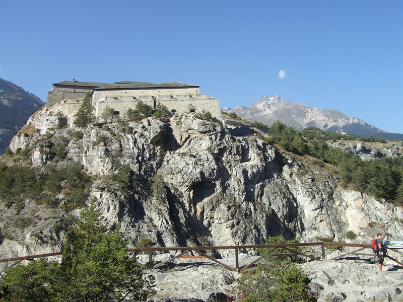 Forts d'Esseillon à Aussois-Avrieux - Vue depuis la via ferrata du Diable à Aussois