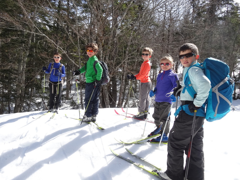 Ski nordique, ski de fond, classe de neige