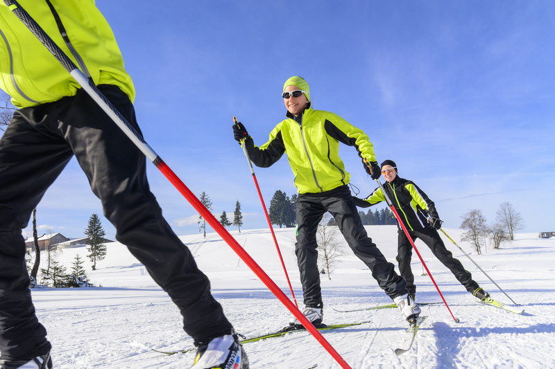 Ski nordique, séjour enfant ski nordique, classe de neige, ski de fond